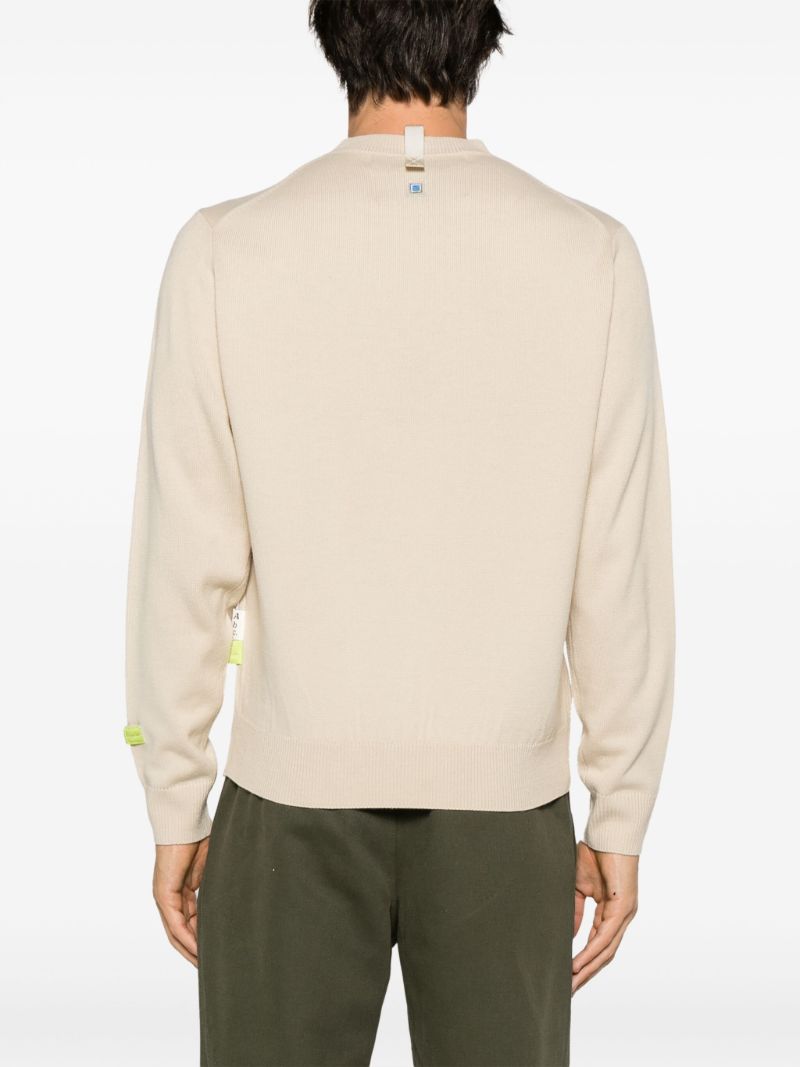 Neutral American Consciousness Sweater