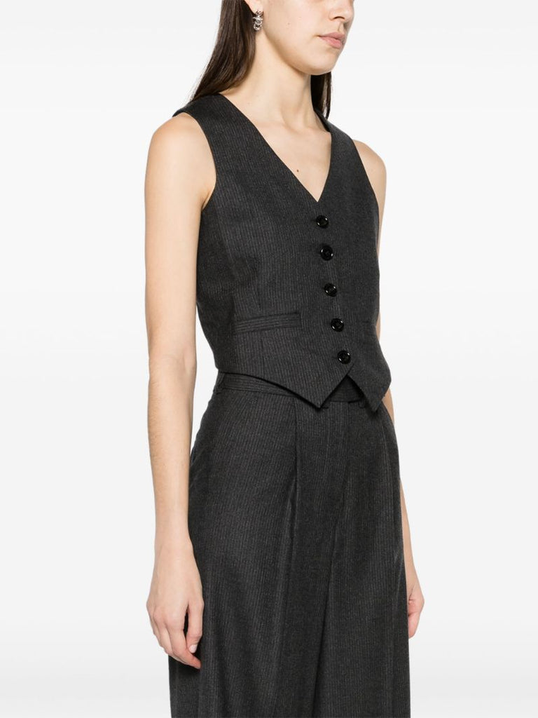 Grey Johnny Wool Waistcoat
