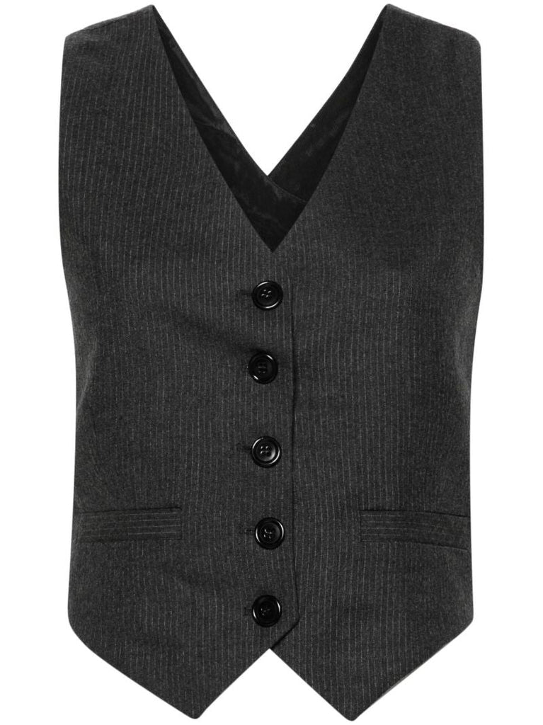 Grey Johnny Wool Waistcoat