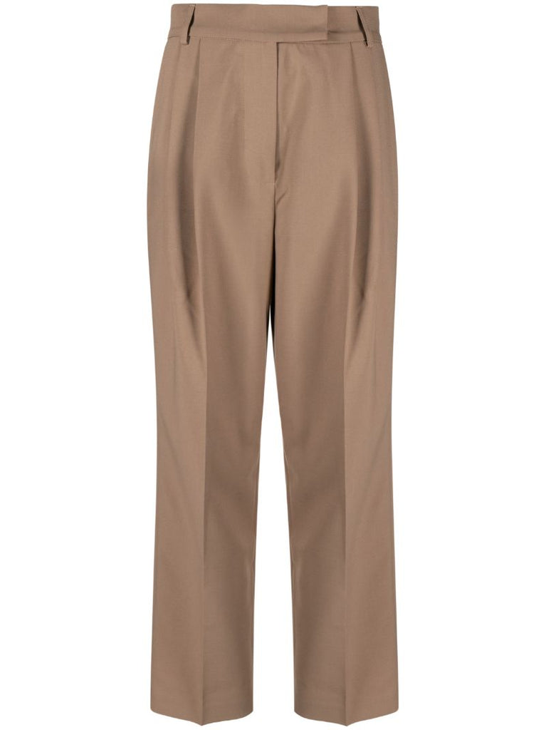 Neutral Bea Straight-leg Trousers