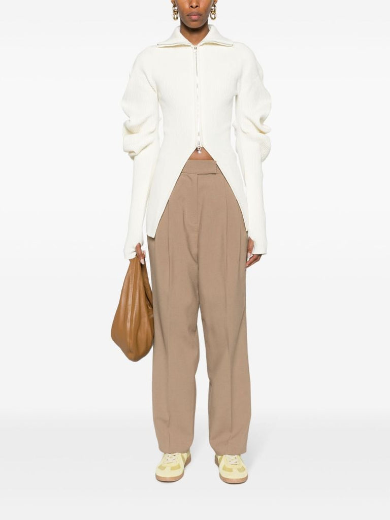 Neutral Bea Straight-leg Trousers