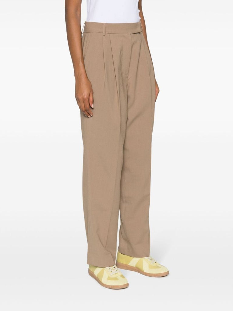Neutral Bea Straight-leg Trousers