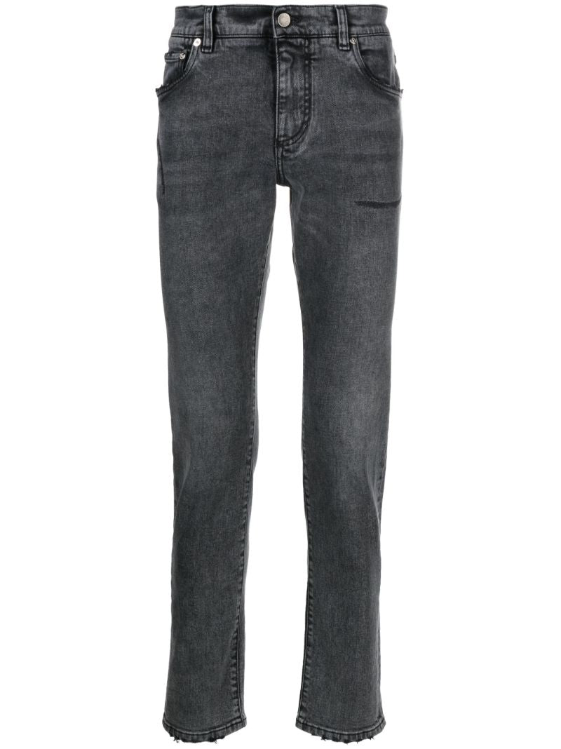 Grey Slim-fit Jeans