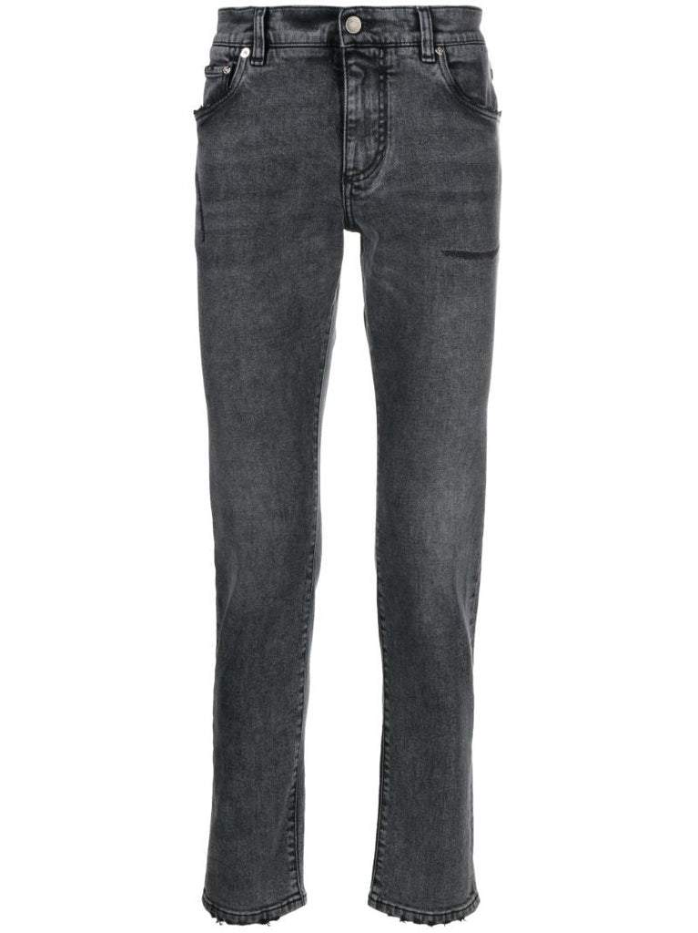Grey Slim-fit Jeans