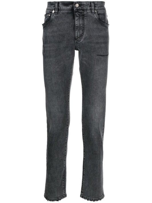 Grey Slim-fit Jeans