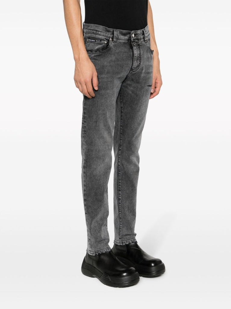 Grey Slim-fit Jeans
