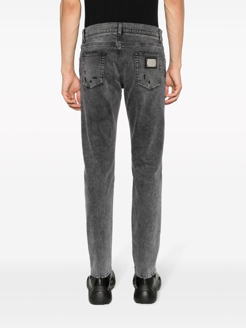 Grey Slim-fit Jeans