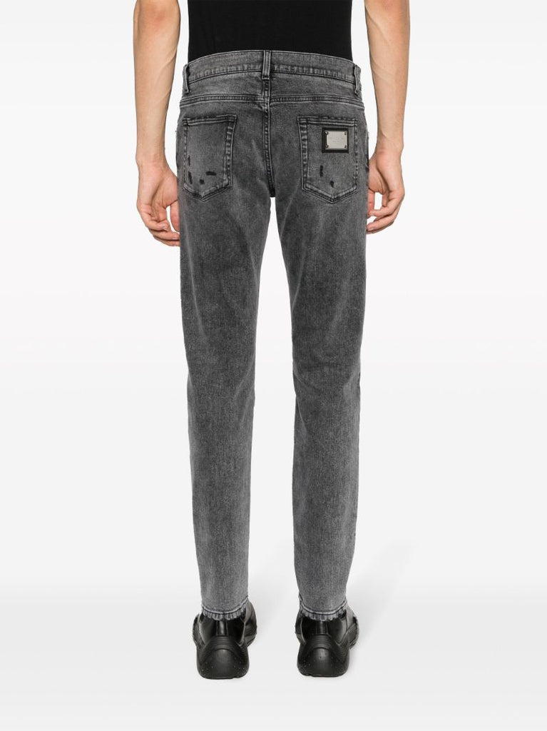 Grey Slim-fit Jeans