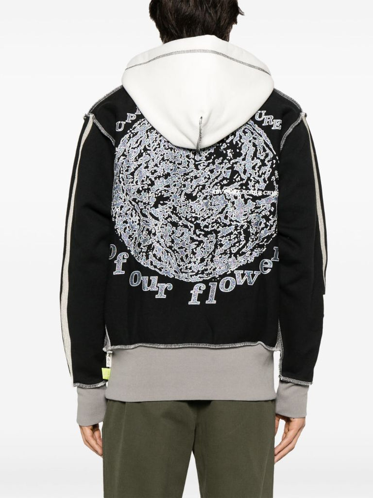 Black Terrific Plants Jersey Hoodie