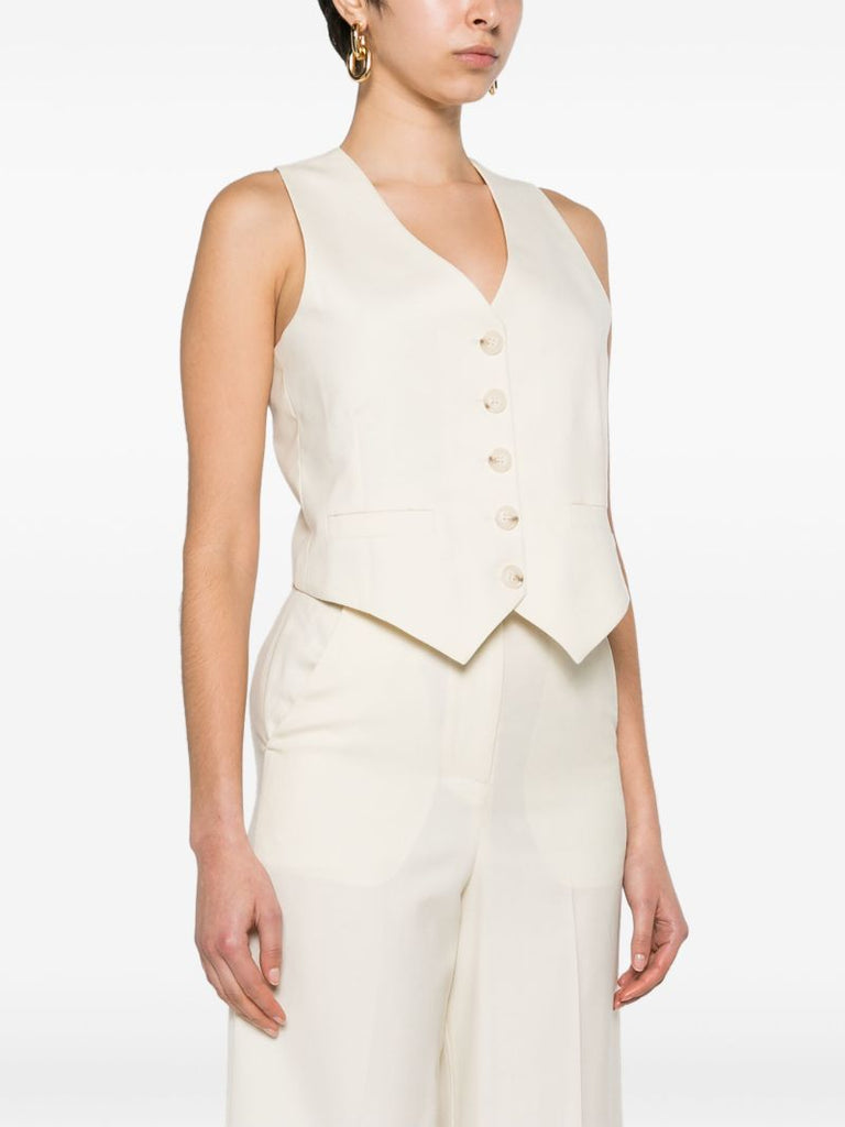 Neutral Johnny Wool Waistcoat