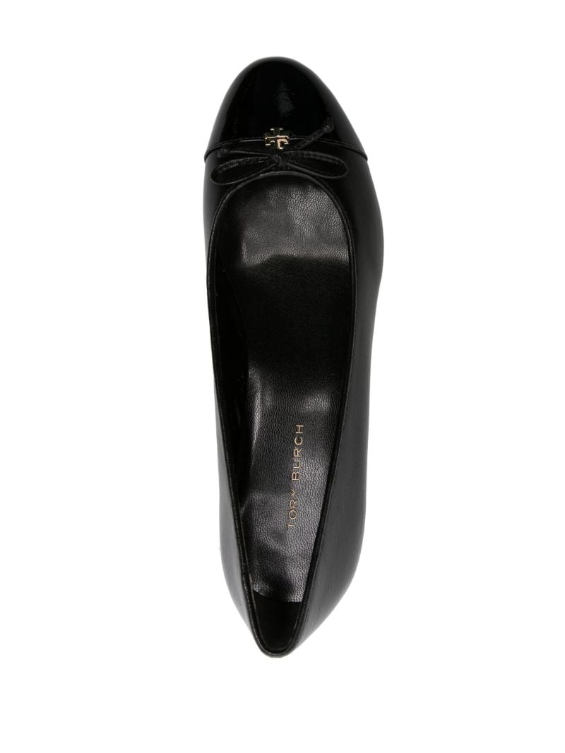Black 45 Leather Pumps