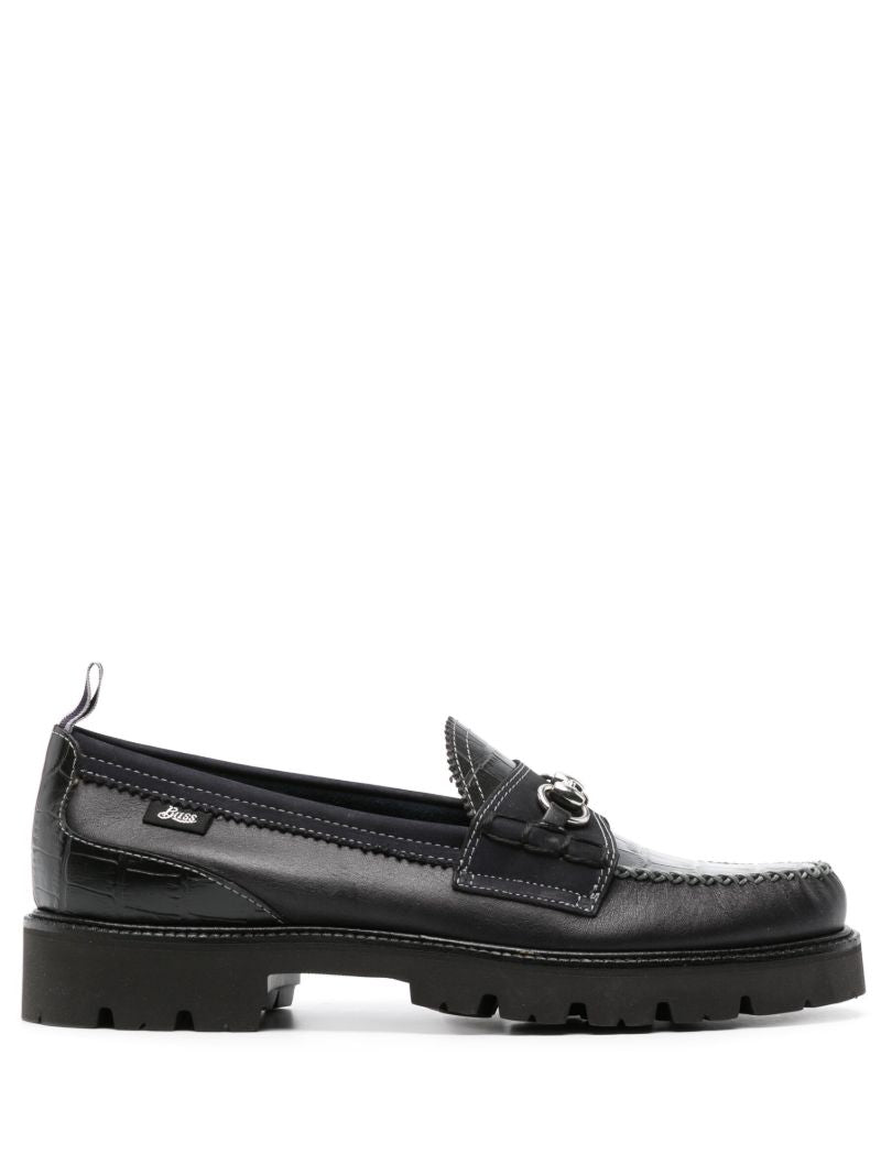 X Nicholas Daley Blue Lincoln Bit Super Lug Weejun Loafers