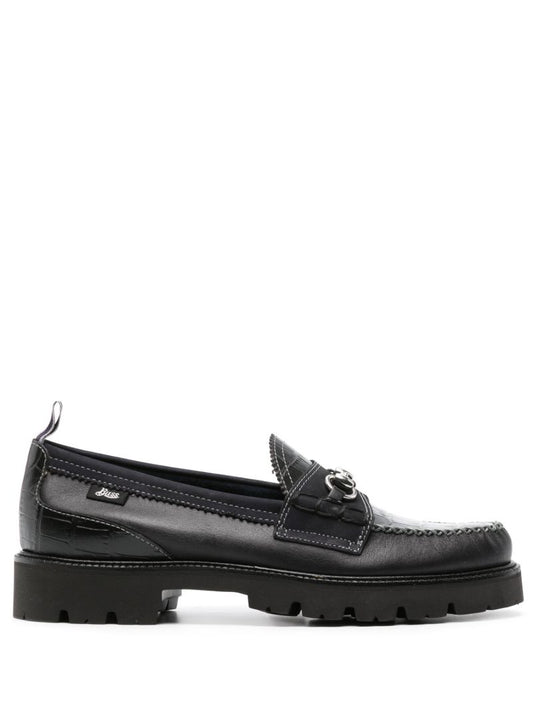 X Nicholas Daley Blue Lincoln Bit Super Lug Weejun Loafers