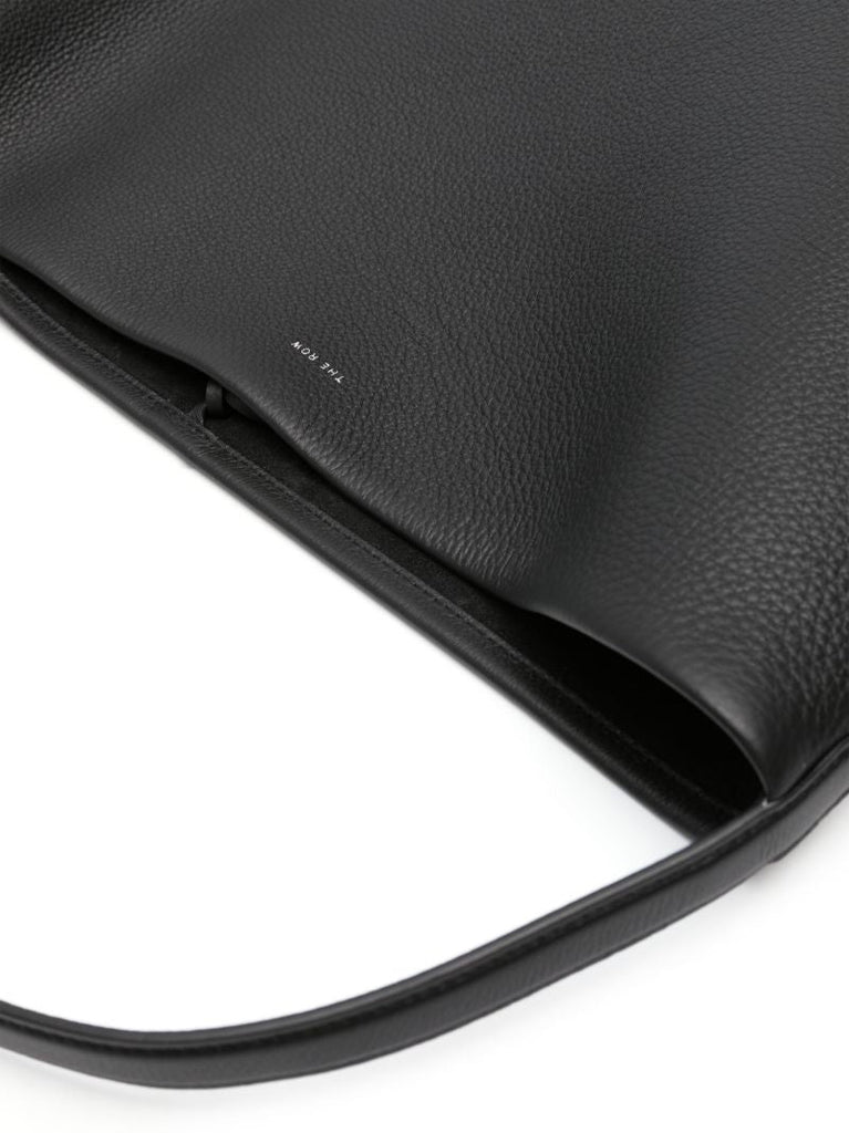 Black Large N/s Park Leather Tote Bag