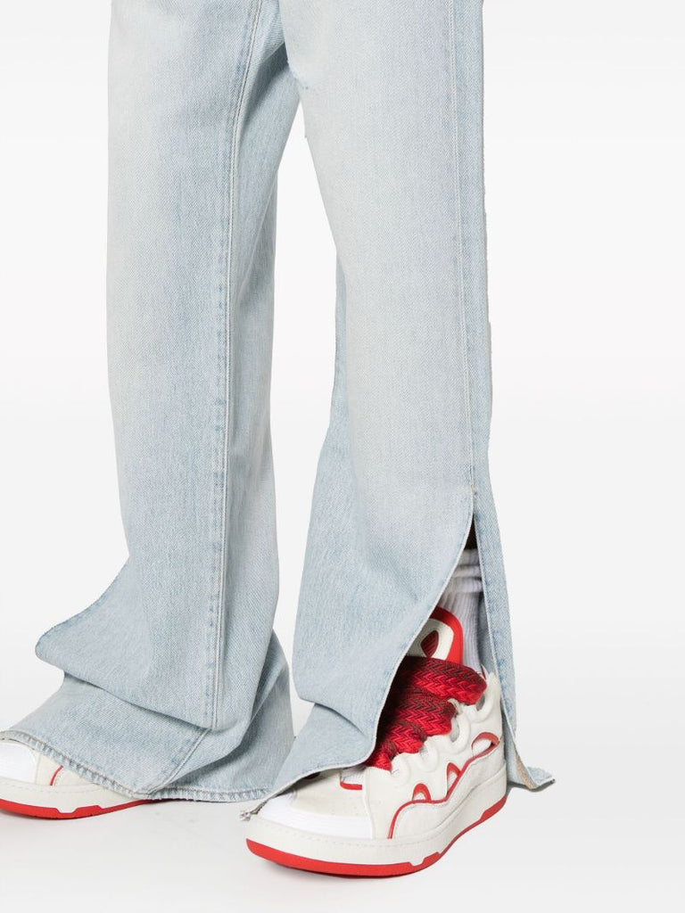 X Levi's Blue 501 Straight-leg Jeans