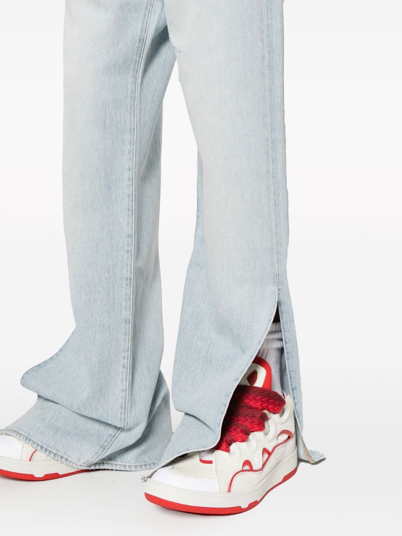 X Levi's Blue 501 Straight-leg Jeans