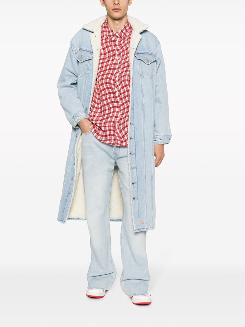X Levi's Blue 501 Straight-leg Jeans
