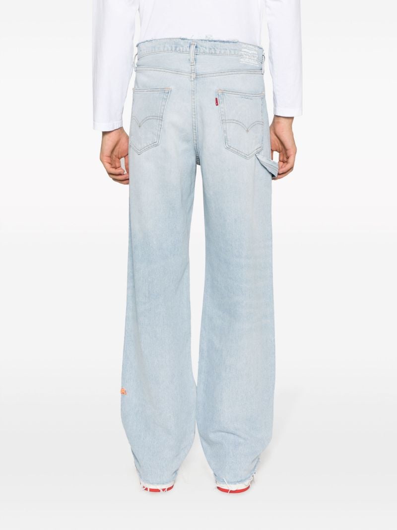 X Levi's Blue Stay Loose Wide-leg Jeans