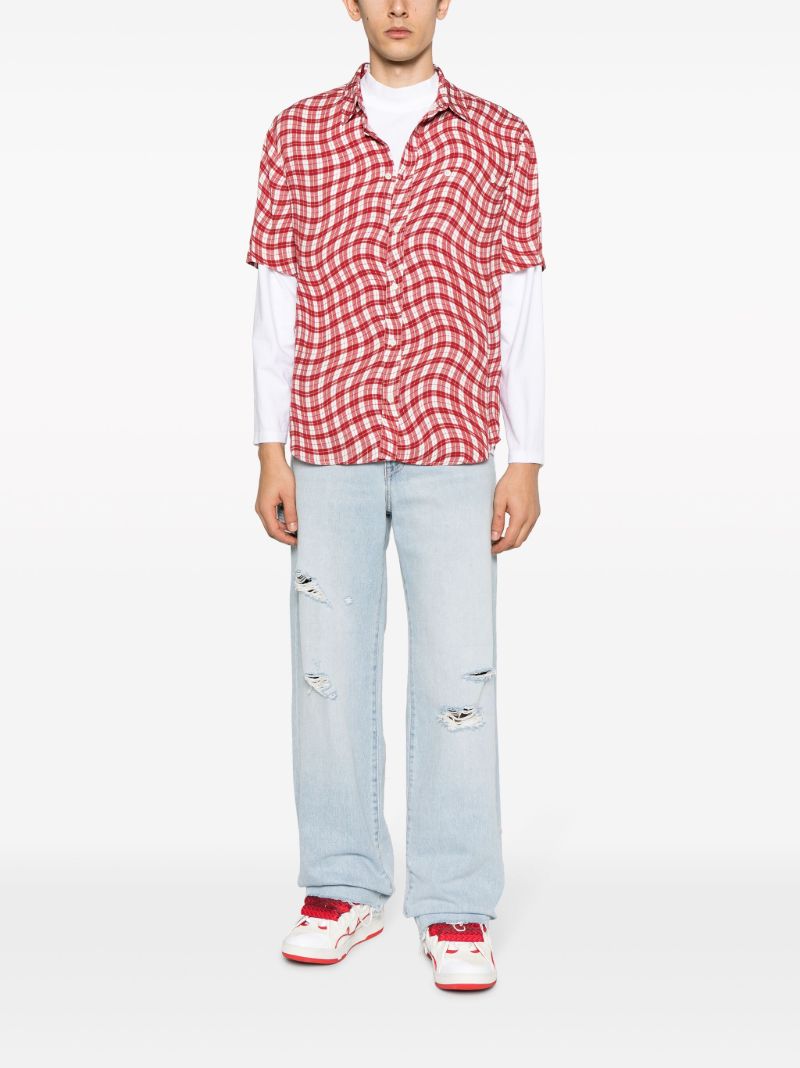 X Levi's Blue Stay Loose Wide-leg Jeans