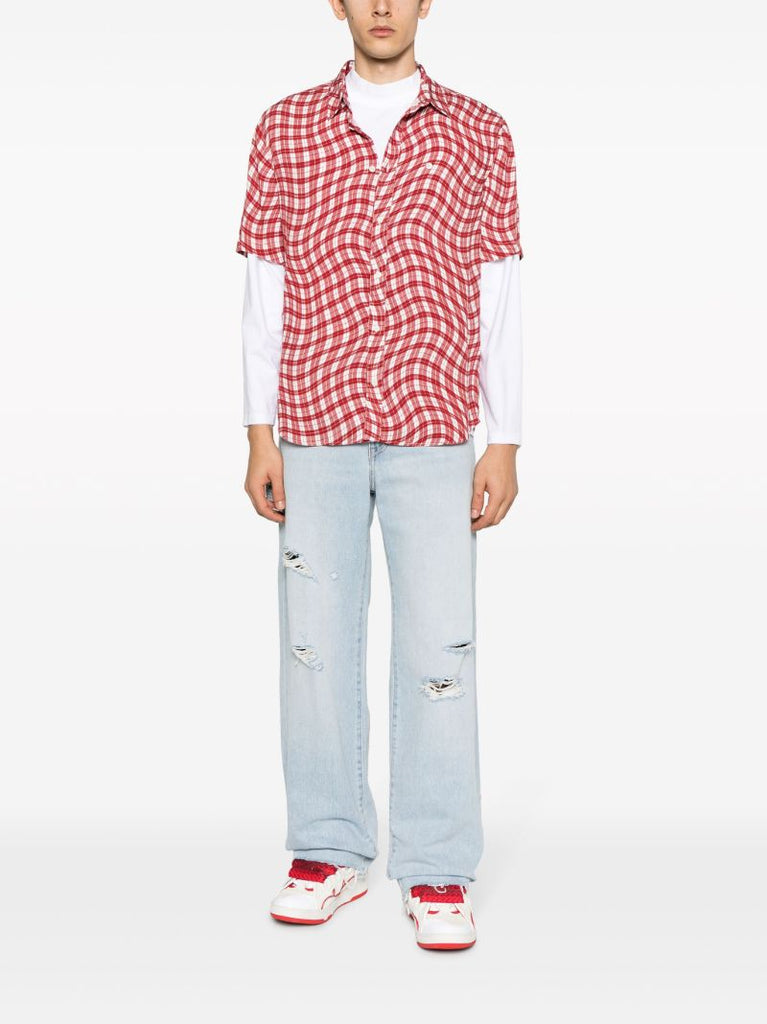 X Levi's Blue Stay Loose Wide-leg Jeans