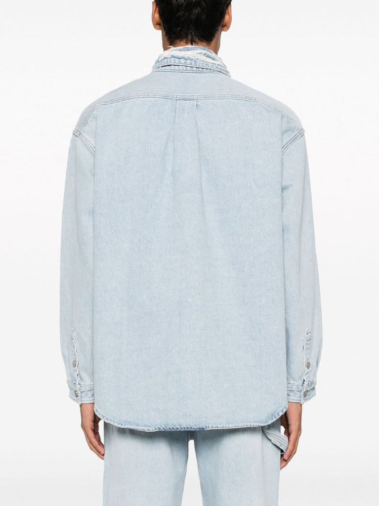 X Levi's Blue Button-up Denim Shirt