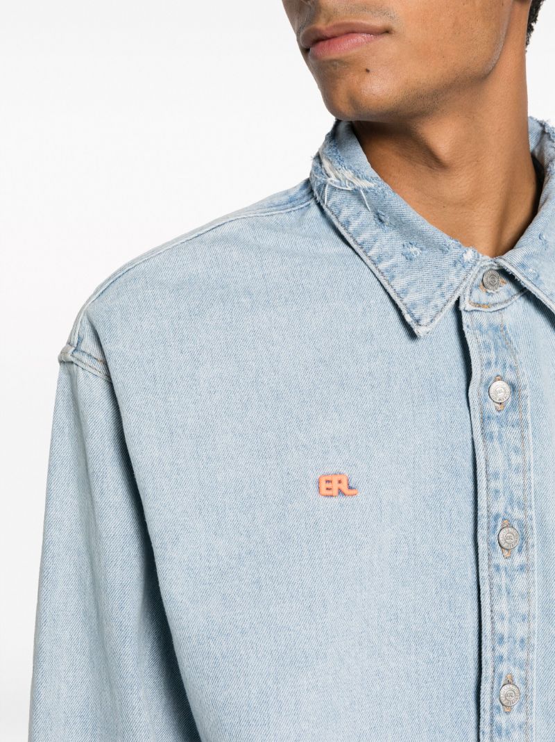 X Levi's Blue Button-up Denim Shirt