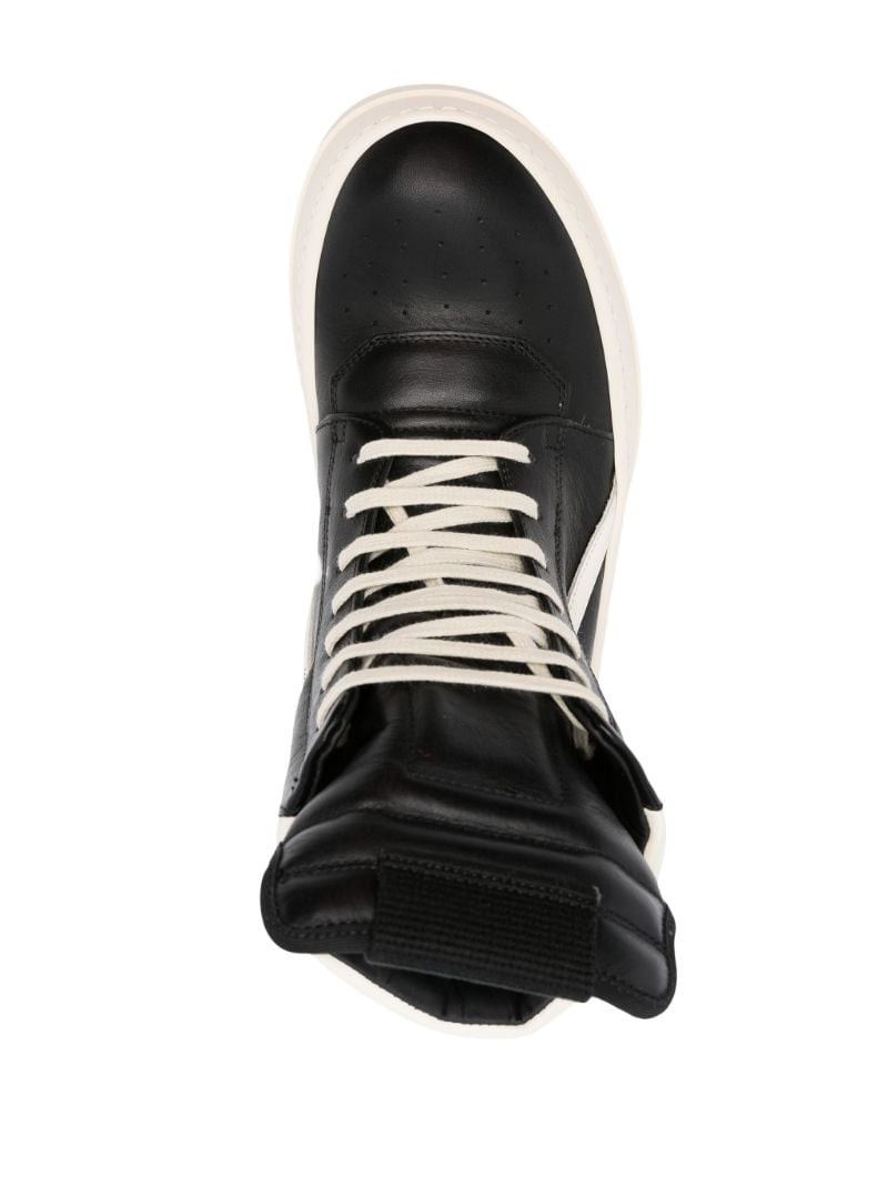 Black Mega Bumper Geobasket Sneakers