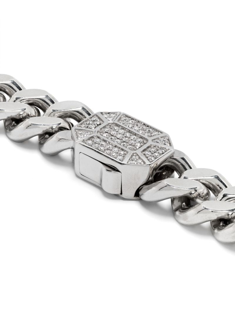 18k White Gold Dimitri Diamond Necklace