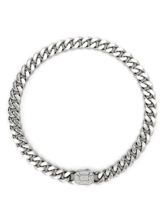 18k White Gold Dimitri Diamond Necklace