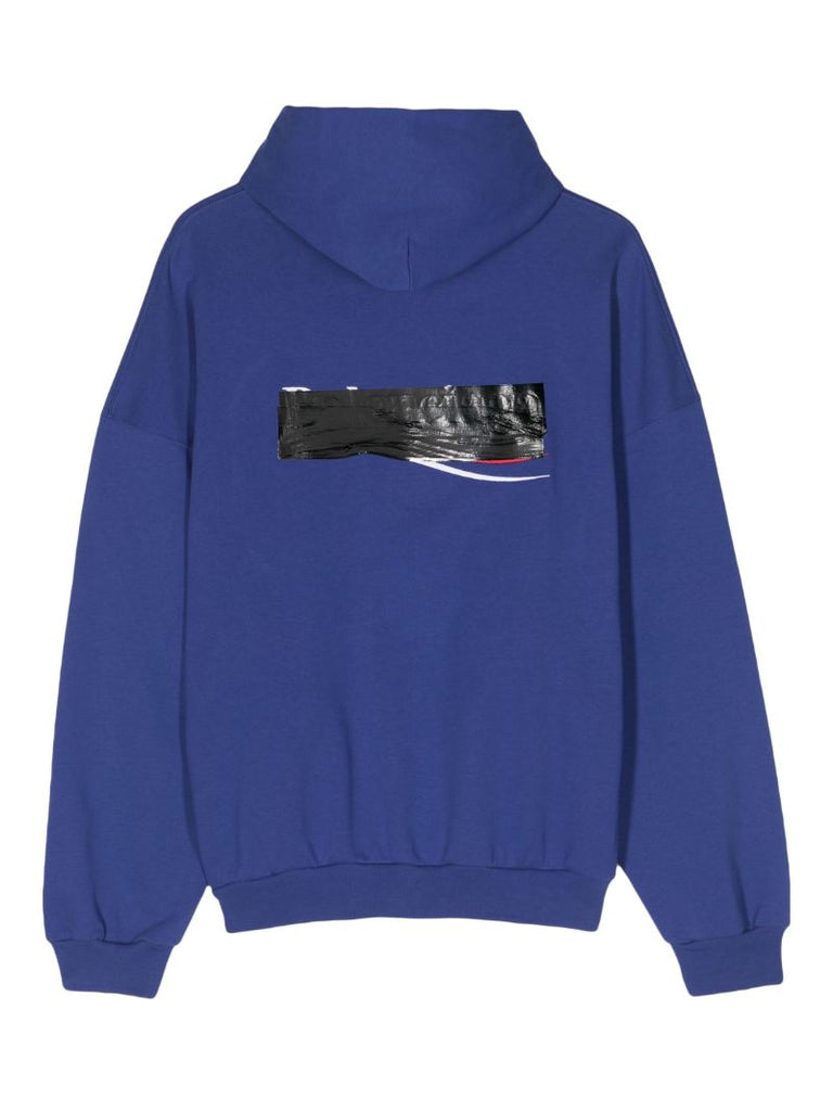 Blue Political Campaign Cotton Hoodie