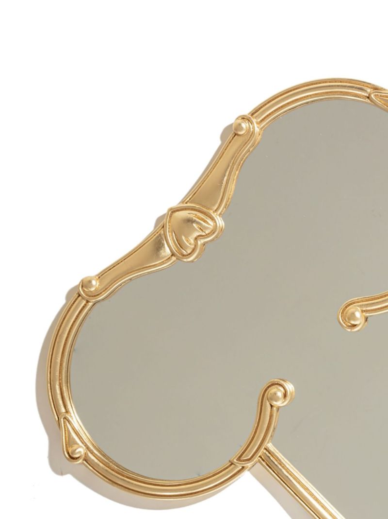 Gold-tone Liberty Wood Mirror