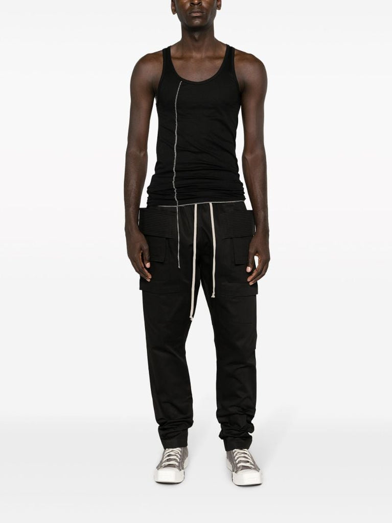 Black Creatch Cargo Pants