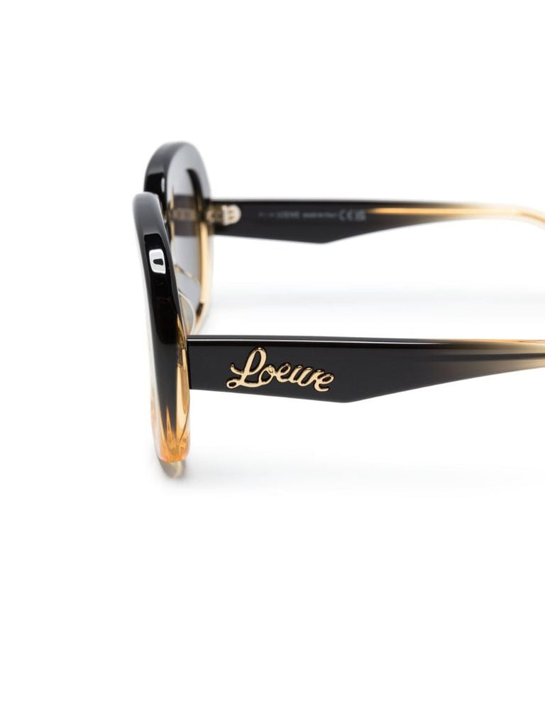 Black Square Halfmoon Sunglasses