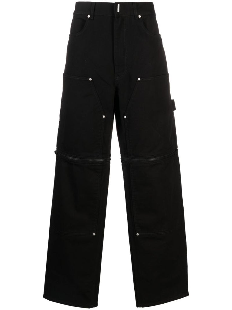 Black Wide-leg Jeans