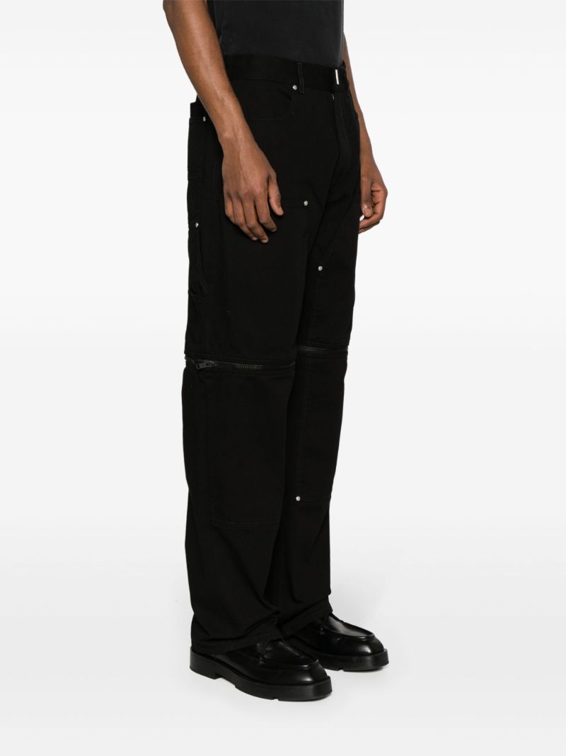 Black Wide-leg Jeans