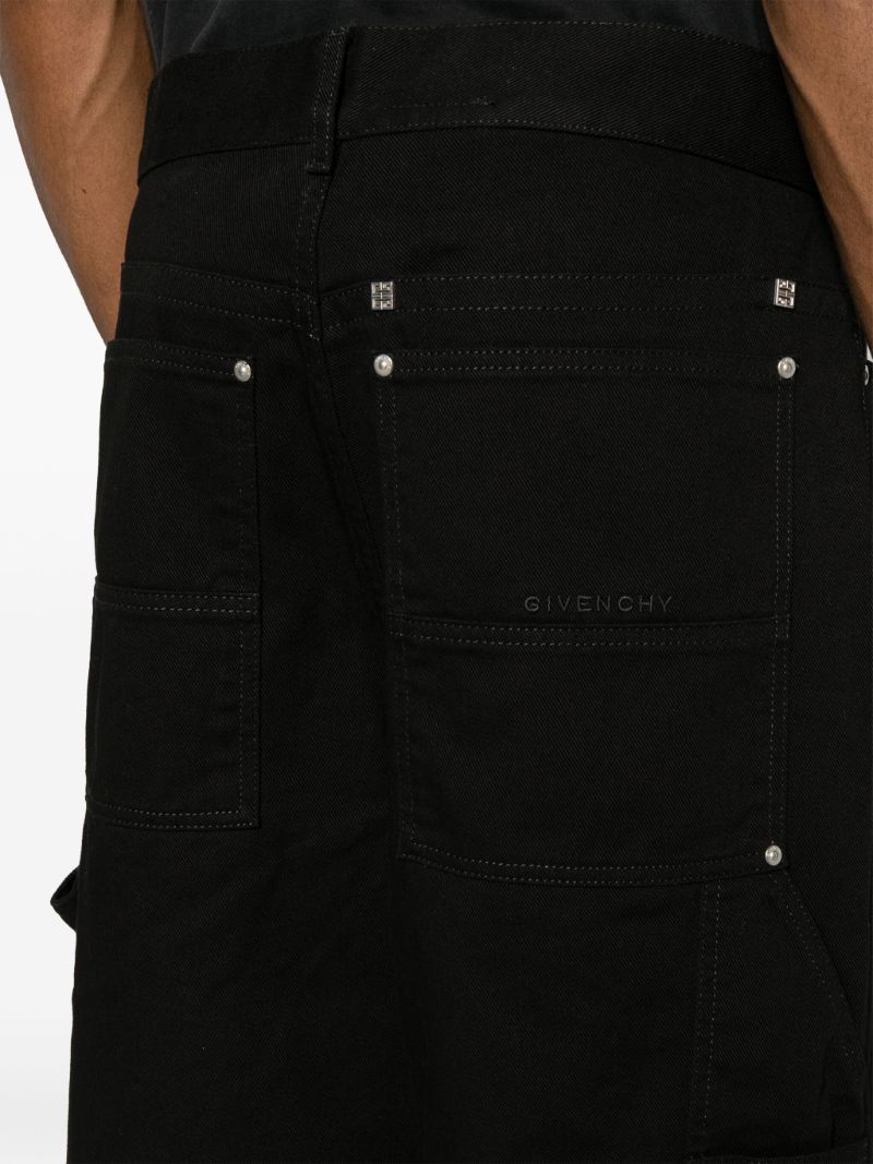 Black Wide-leg Jeans