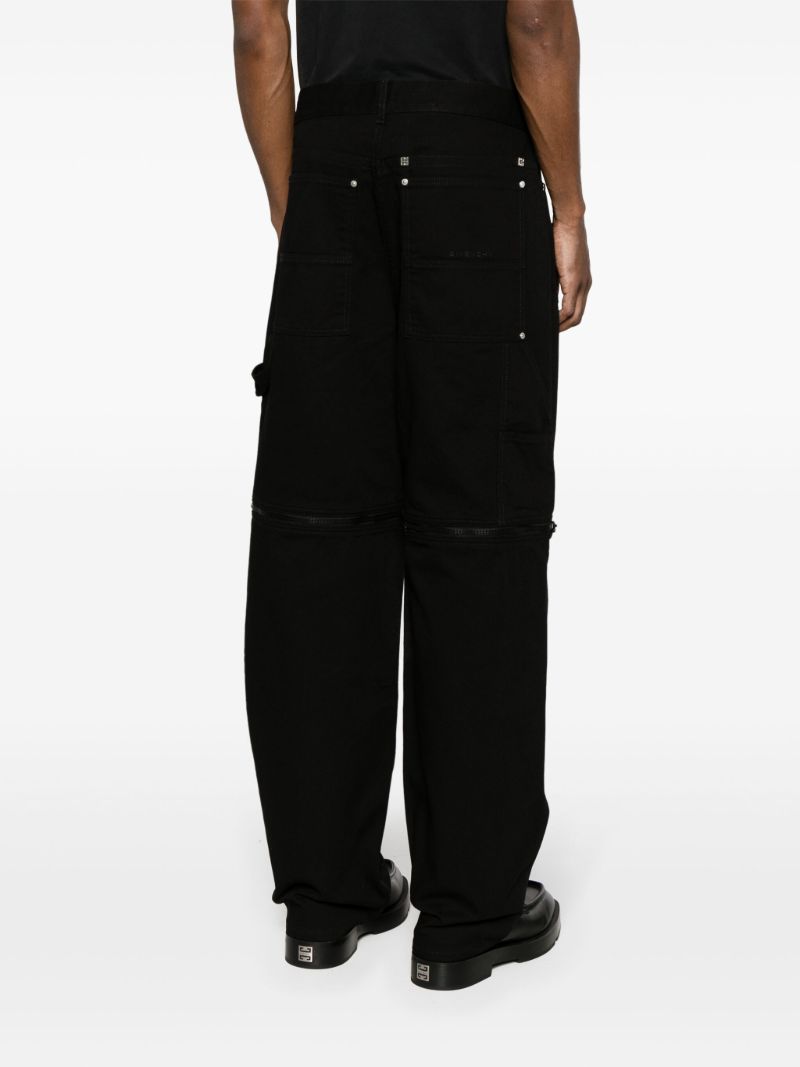 Black Wide-leg Jeans