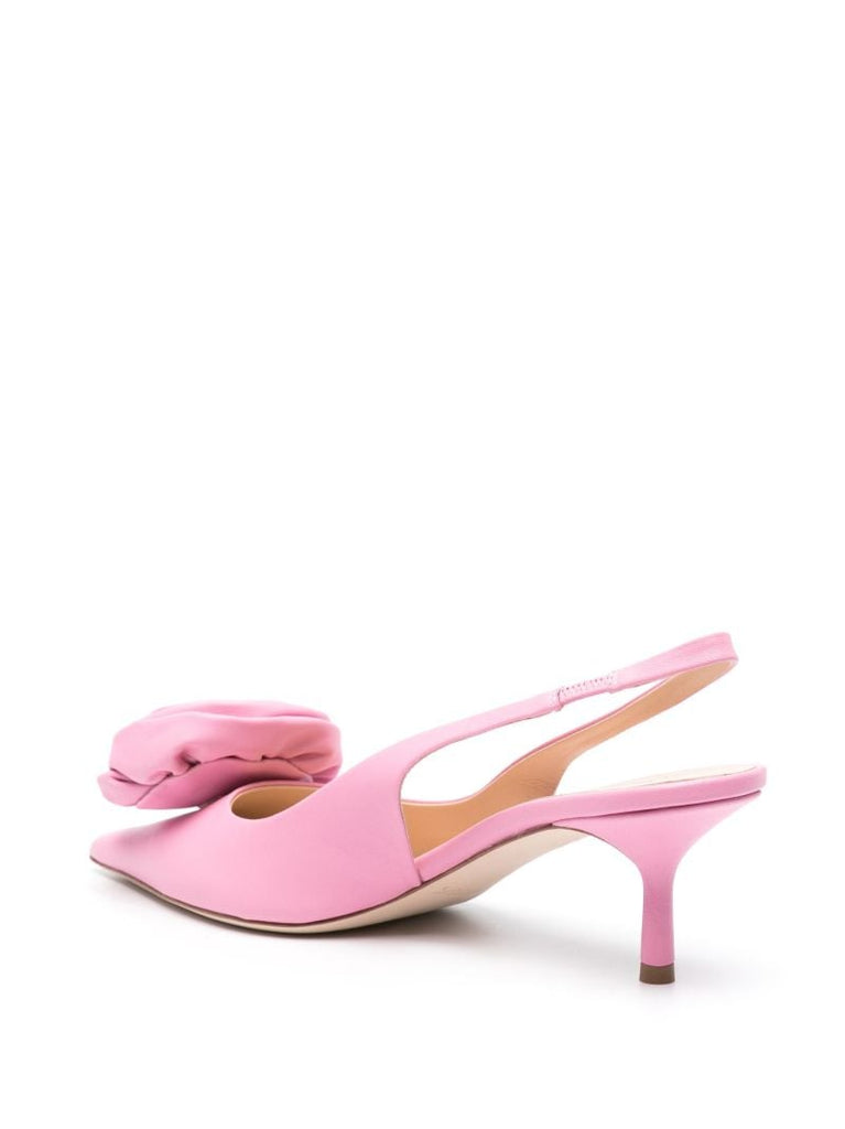 Pink Tea 55 Leather Pumps