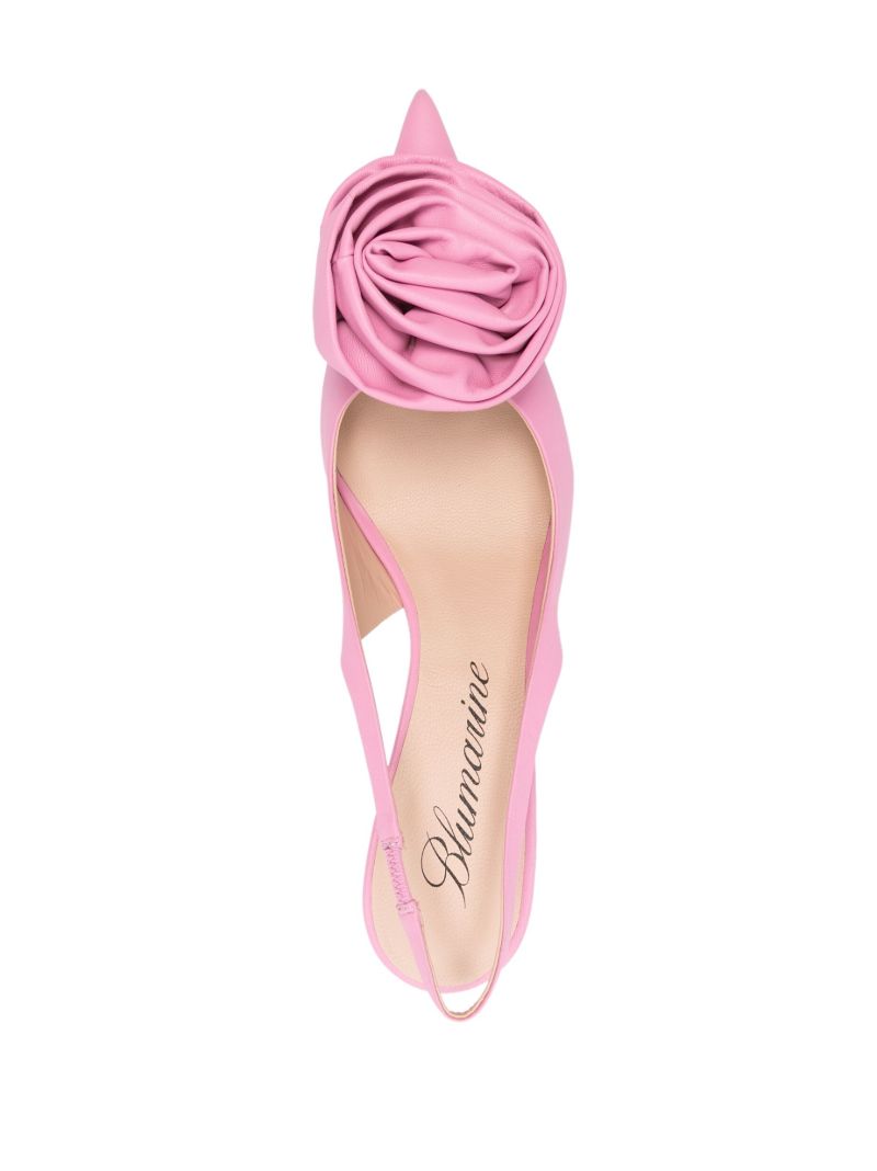 Pink Tea 55 Leather Pumps