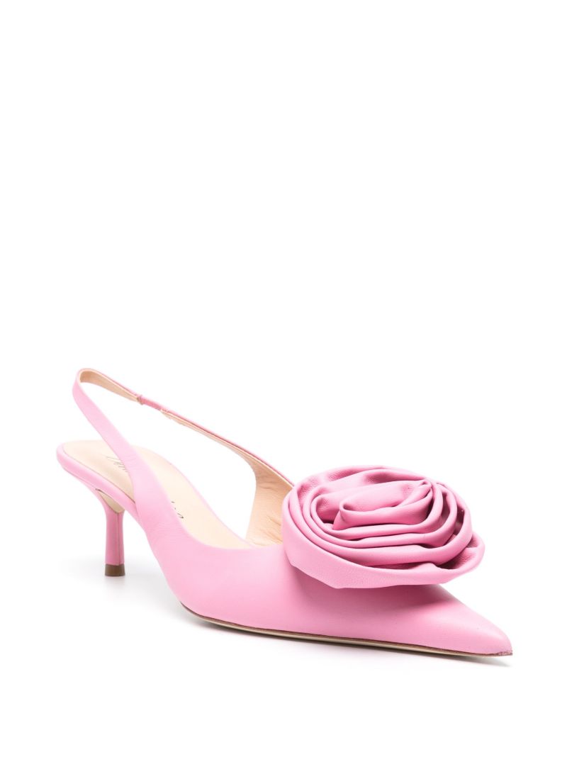 Pink Tea 55 Leather Pumps