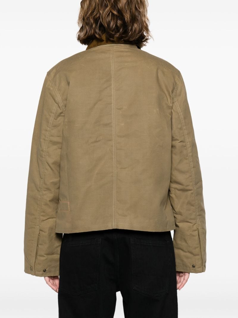 Green Fleur Waxed Cotton Jacket