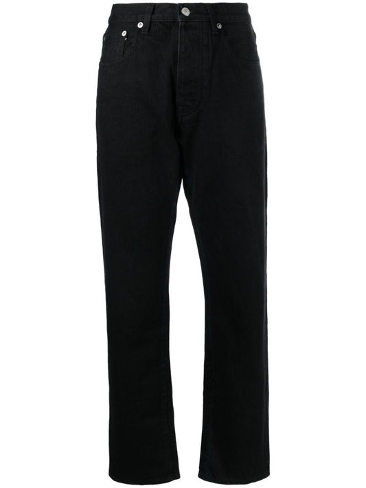 Black John Straight-leg Jeans