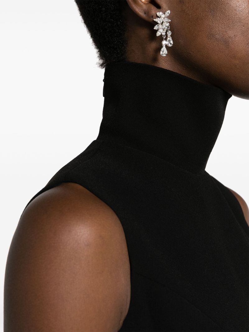 Black Cut-out Maxi Dress