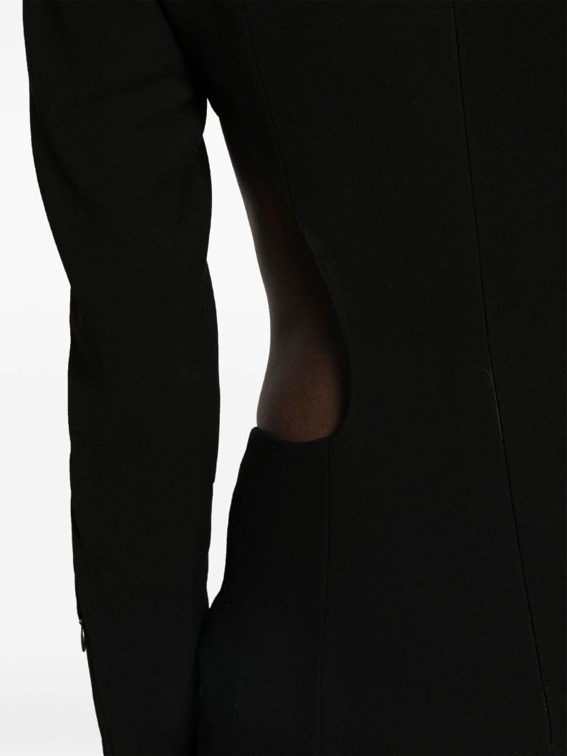 Black Gisele Cut-out Gown