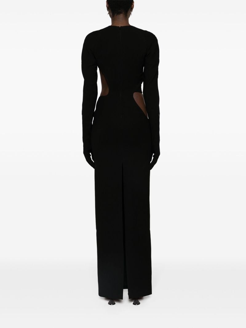 Black Gisele Cut-out Gown