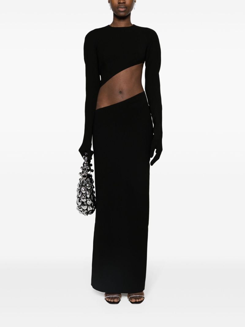 Black Gisele Cut-out Gown