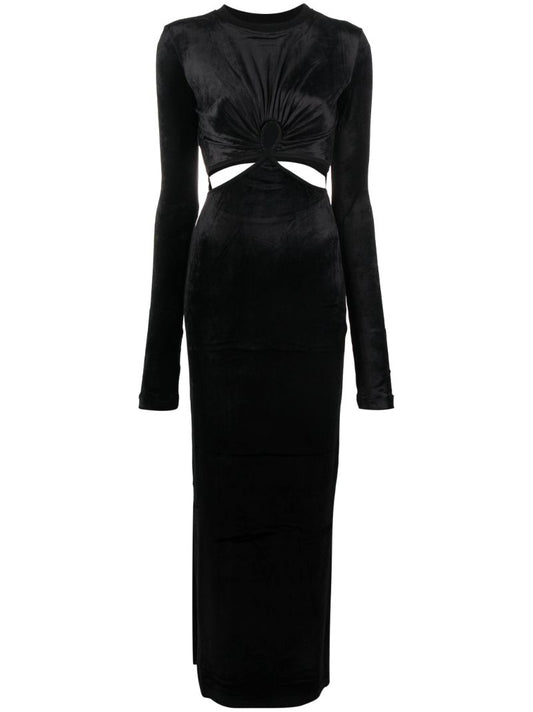 Black Cut-out Dress