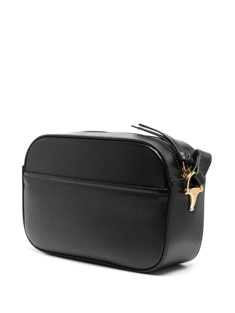 Black Gucci Horsebit 1955 Small Shoulder Bag