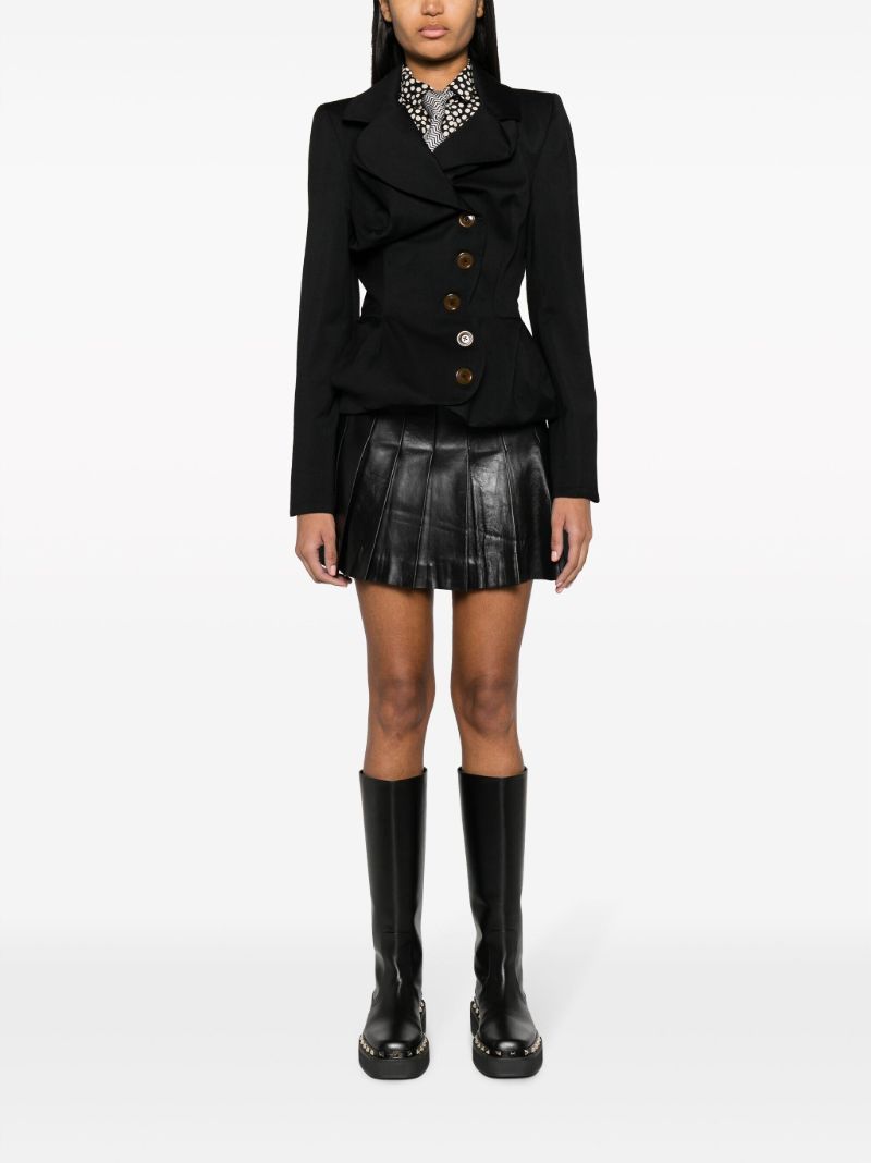 Black Drunken Tailored Jacket
