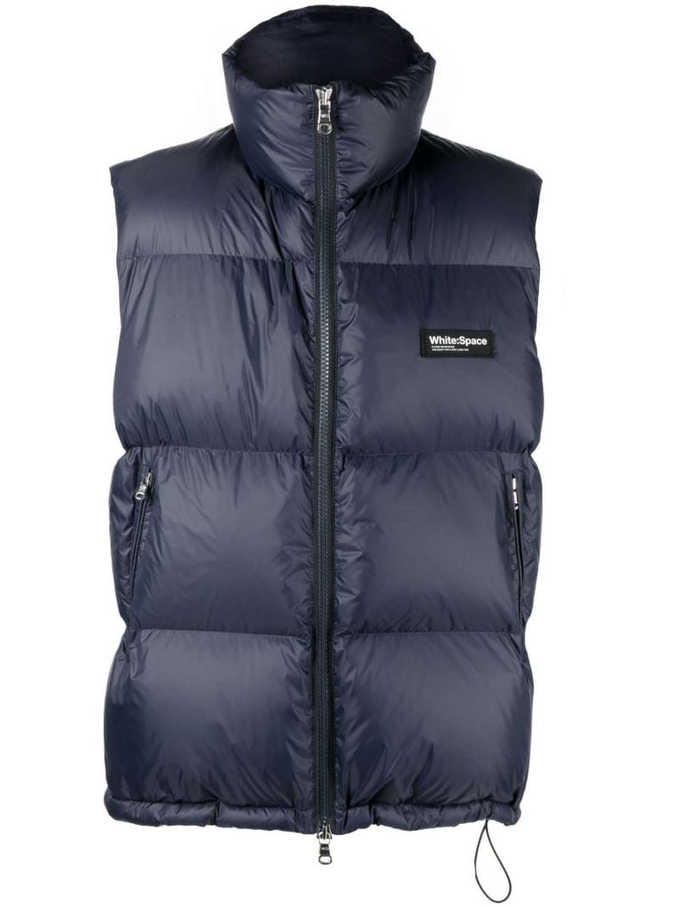 Blue Scott Padded Down Gilet